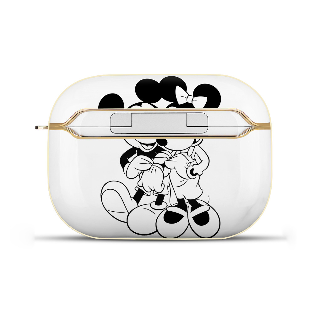 （画像用） ミッキーマウス Mickey Mouse 【AirPods Pro用】ハードシェル保護ケース｜耐衝撃・防指紋・カラビナ付き商品仕様