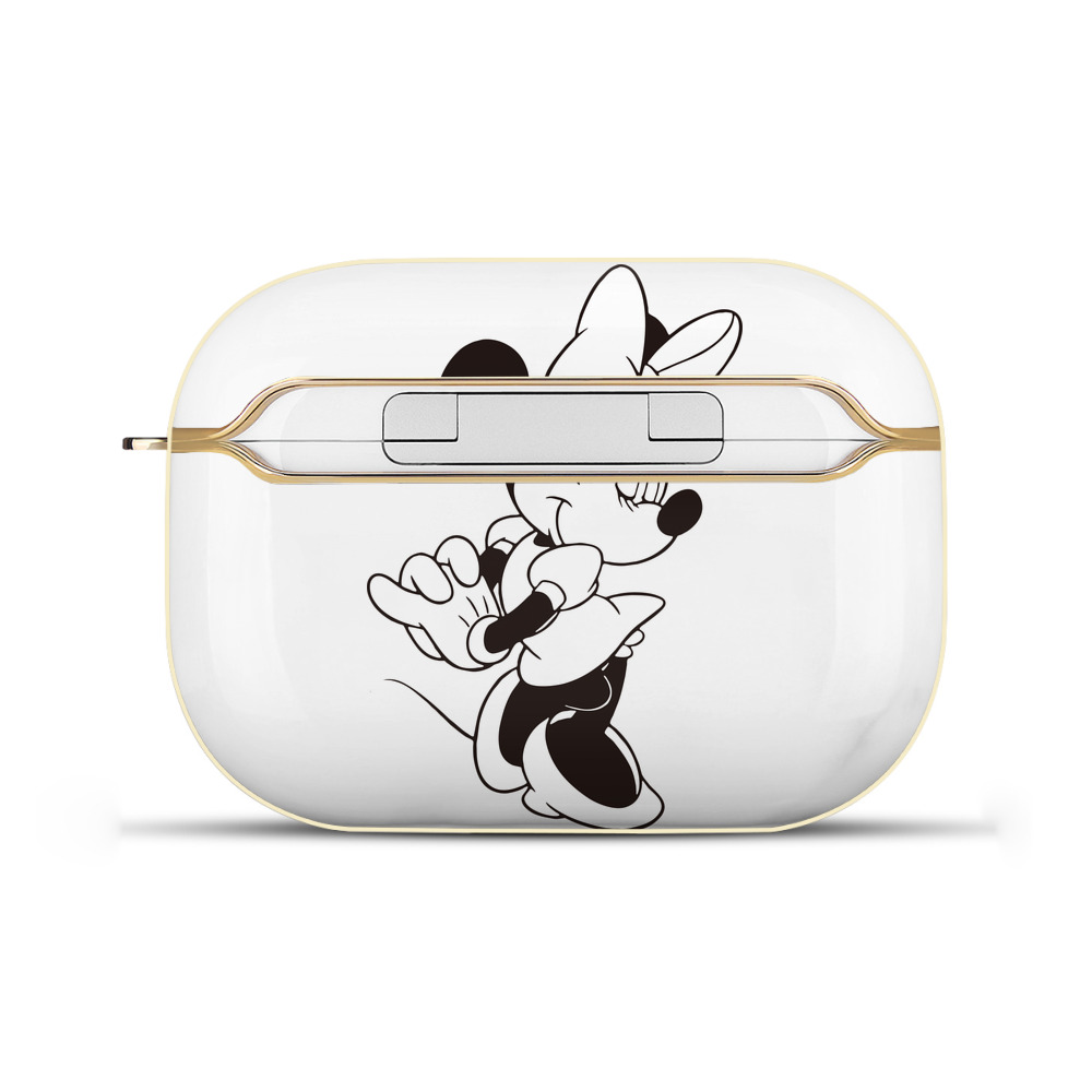 （画像用） ミッキーマウス Mickey Mouse 【AirPods Pro用】ハードシェル保護ケース｜耐衝撃・防指紋・カラビナ付き商品仕様
