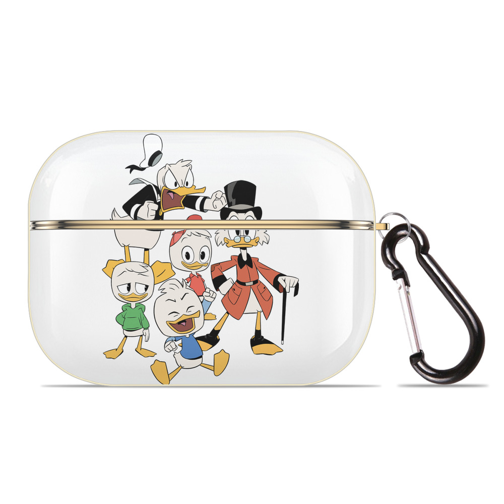 （画像用） ミッキーマウス Mickey Mouse 【AirPods Pro用】ハードシェル保護ケース｜耐衝撃・防指紋・カラビナ付き商品仕様
