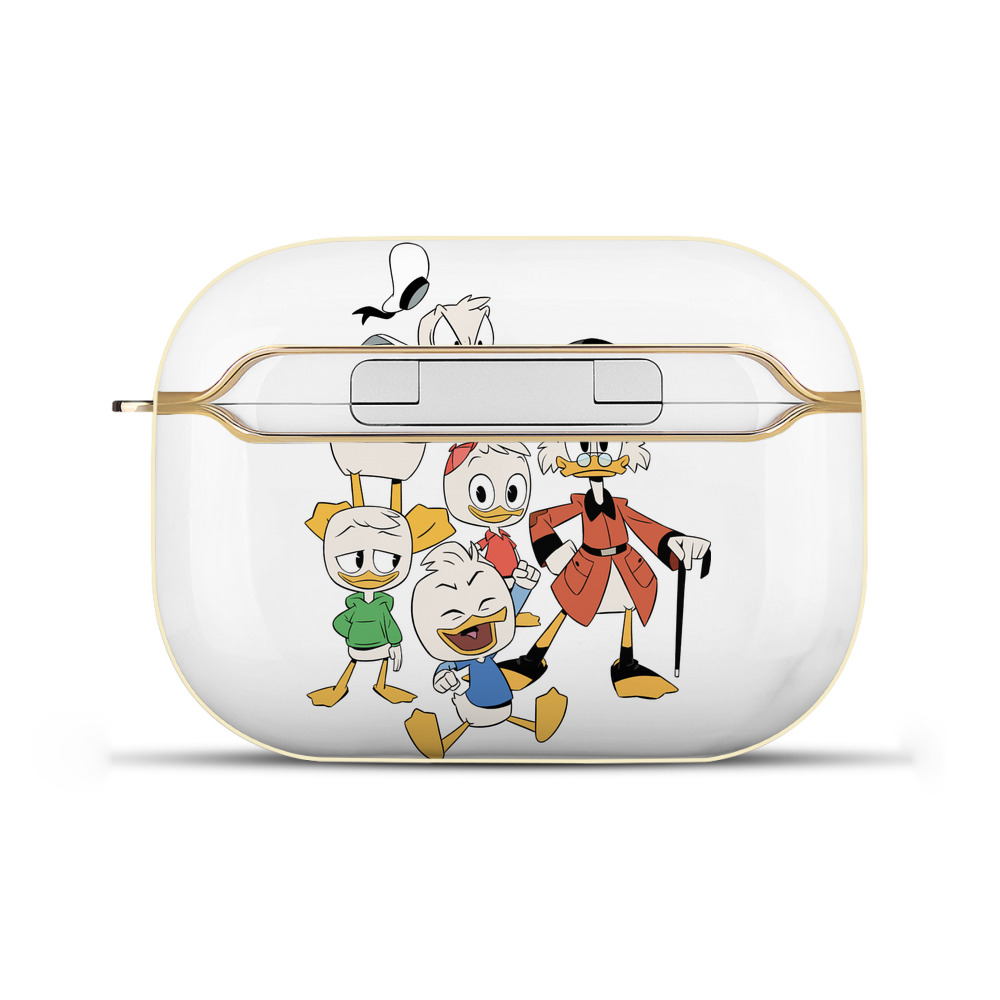 （画像用） ミッキーマウス Mickey Mouse 【AirPods Pro用】ハードシェル保護ケース｜耐衝撃・防指紋・カラビナ付き商品仕様