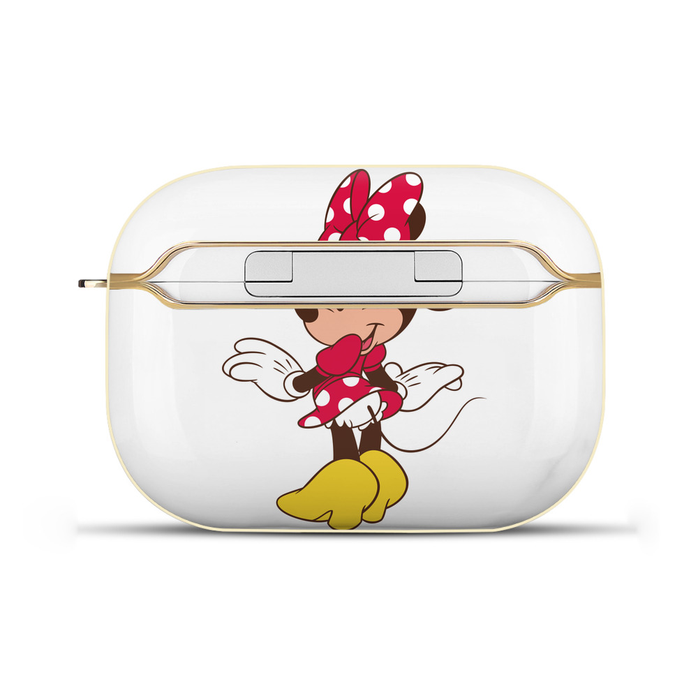 （画像用） ミッキーマウス Mickey Mouse 【AirPods Pro用】ハードシェル保護ケース｜耐衝撃・防指紋・カラビナ付き商品仕様