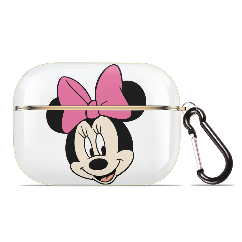 （画像用） ミッキーマウス Mickey Mouse 【AirPods Pro用】ハードシェル保護ケース｜耐衝撃・防指紋・カラビナ付き商品仕様