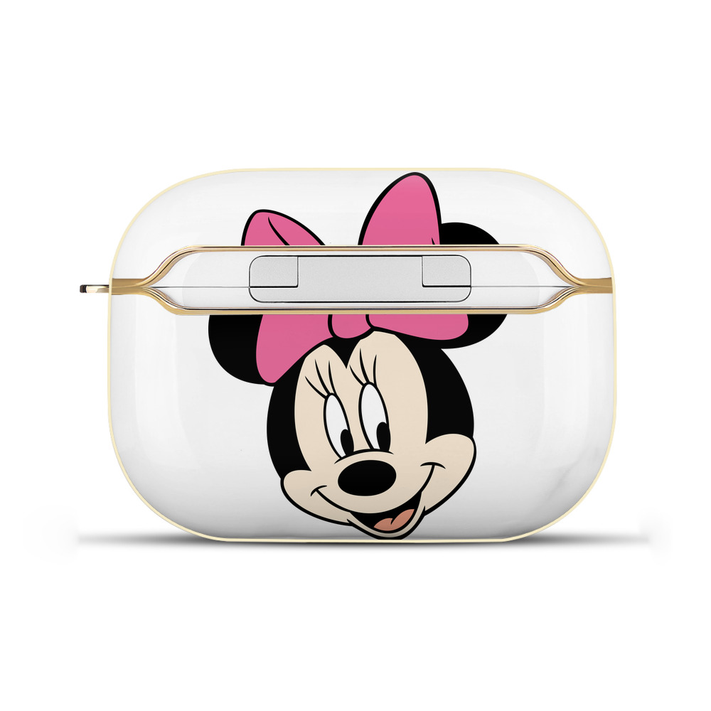 （画像用） ミッキーマウス Mickey Mouse 【AirPods Pro用】ハードシェル保護ケース｜耐衝撃・防指紋・カラビナ付き商品仕様