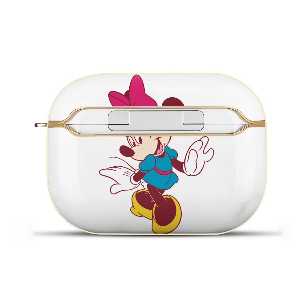 （画像用） ミッキーマウス Mickey Mouse 【AirPods Pro用】ハードシェル保護ケース｜耐衝撃・防指紋・カラビナ付き商品仕様