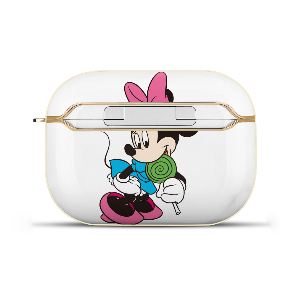 （画像用） ミッキーマウス Mickey Mouse 【AirPods Pro用】ハードシェル保護ケース｜耐衝撃・防指紋・カラビナ付き商品仕様