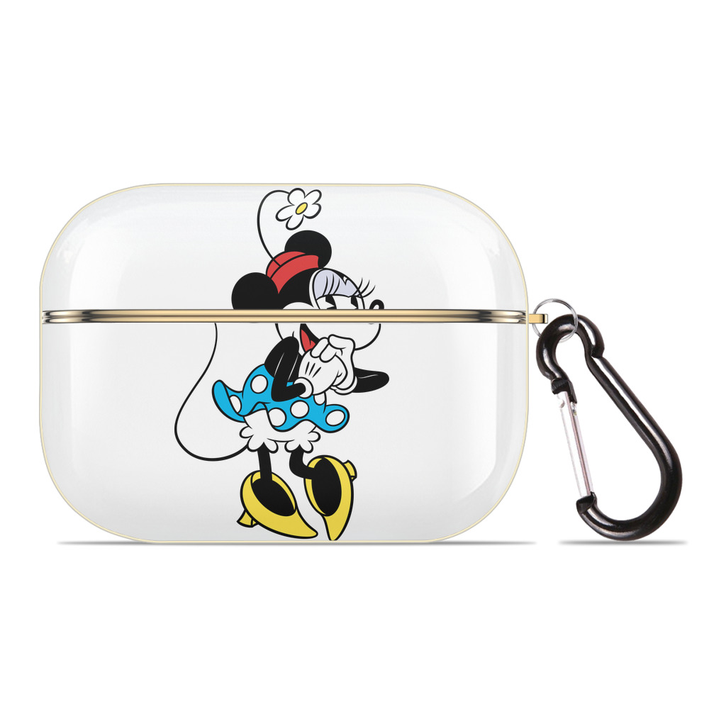 （画像用） ミッキーマウス Mickey Mouse 【AirPods Pro用】ハードシェル保護ケース｜耐衝撃・防指紋・カラビナ付き商品仕様