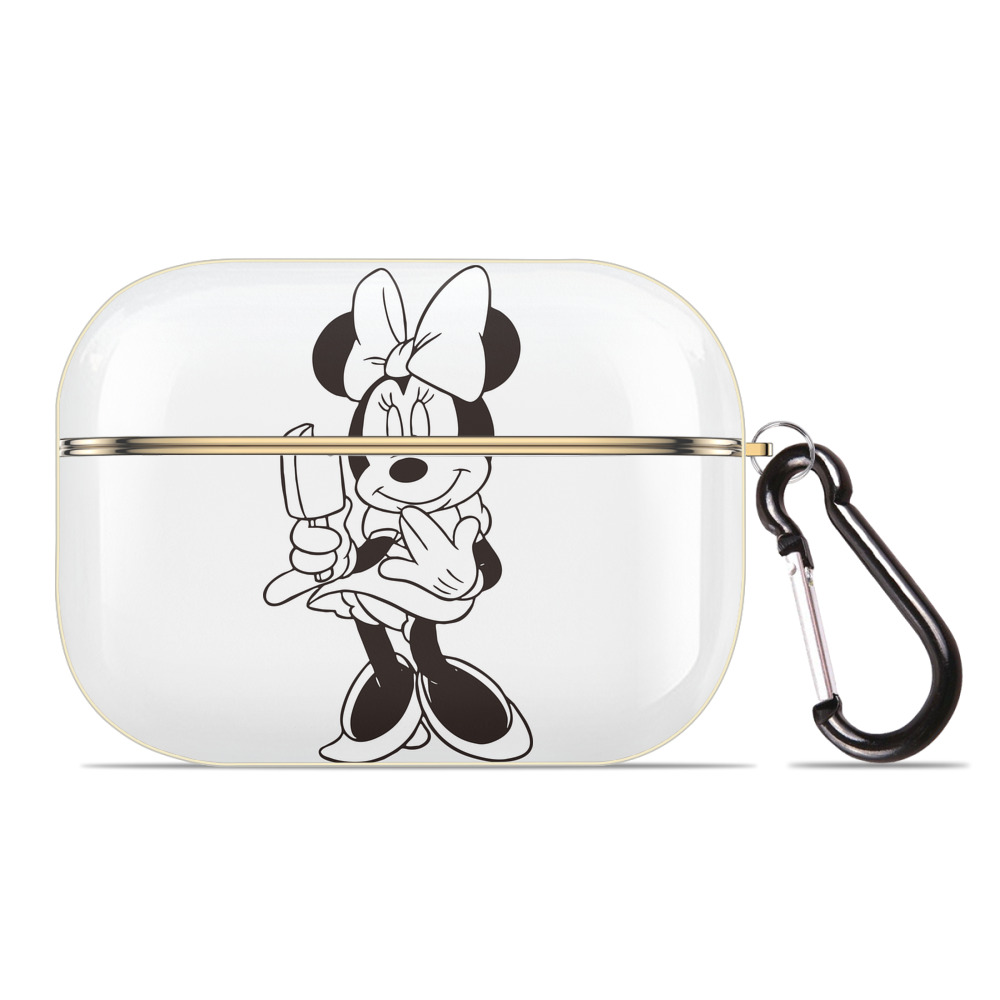 （画像用） ミッキーマウス Mickey Mouse 【AirPods Pro用】ハードシェル保護ケース｜耐衝撃・防指紋・カラビナ付き商品仕様