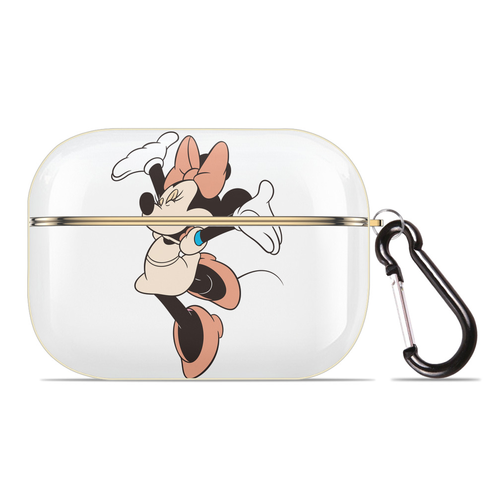 （画像用） ミッキーマウス Mickey Mouse 【AirPods Pro用】ハードシェル保護ケース｜耐衝撃・防指紋・カラビナ付き商品仕様