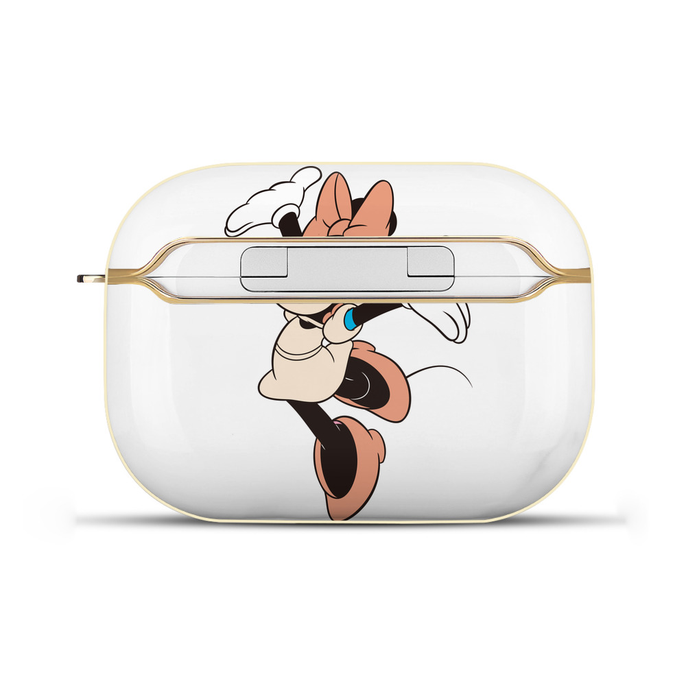（画像用） ミッキーマウス Mickey Mouse 【AirPods Pro用】ハードシェル保護ケース｜耐衝撃・防指紋・カラビナ付き商品仕様
