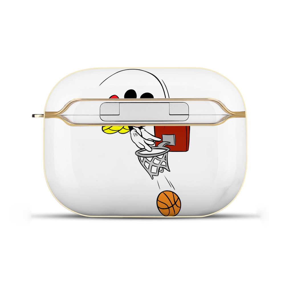 （画像用） ミッキーマウス Mickey Mouse 【AirPods Pro用】ハードシェル保護ケース｜耐衝撃・防指紋・カラビナ付き商品仕様