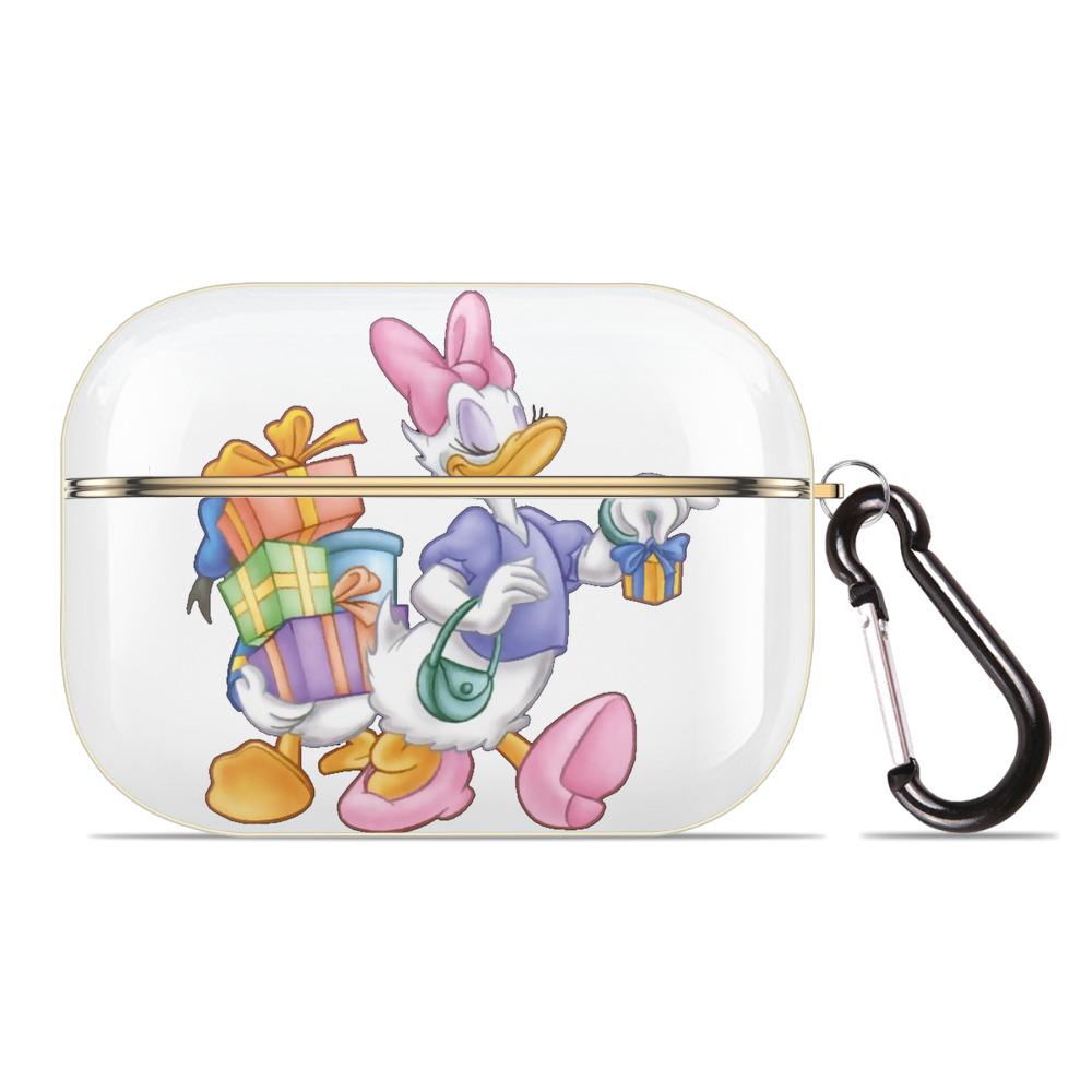 （画像用） ミッキーマウス Mickey Mouse 【AirPods Pro用】ハードシェル保護ケース｜耐衝撃・防指紋・カラビナ付き商品仕様