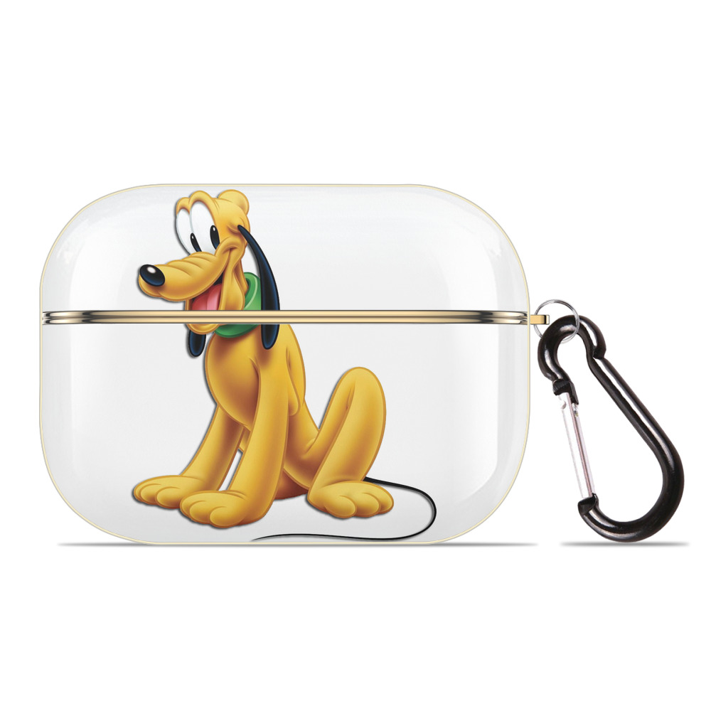 （画像用） ミッキーマウス Mickey Mouse 【AirPods Pro用】ハードシェル保護ケース｜耐衝撃・防指紋・カラビナ付き商品仕様
