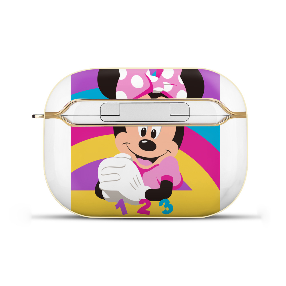 （画像用） ミッキーマウス Mickey Mouse 【AirPods Pro用】ハードシェル保護ケース｜耐衝撃・防指紋・カラビナ付き商品仕様