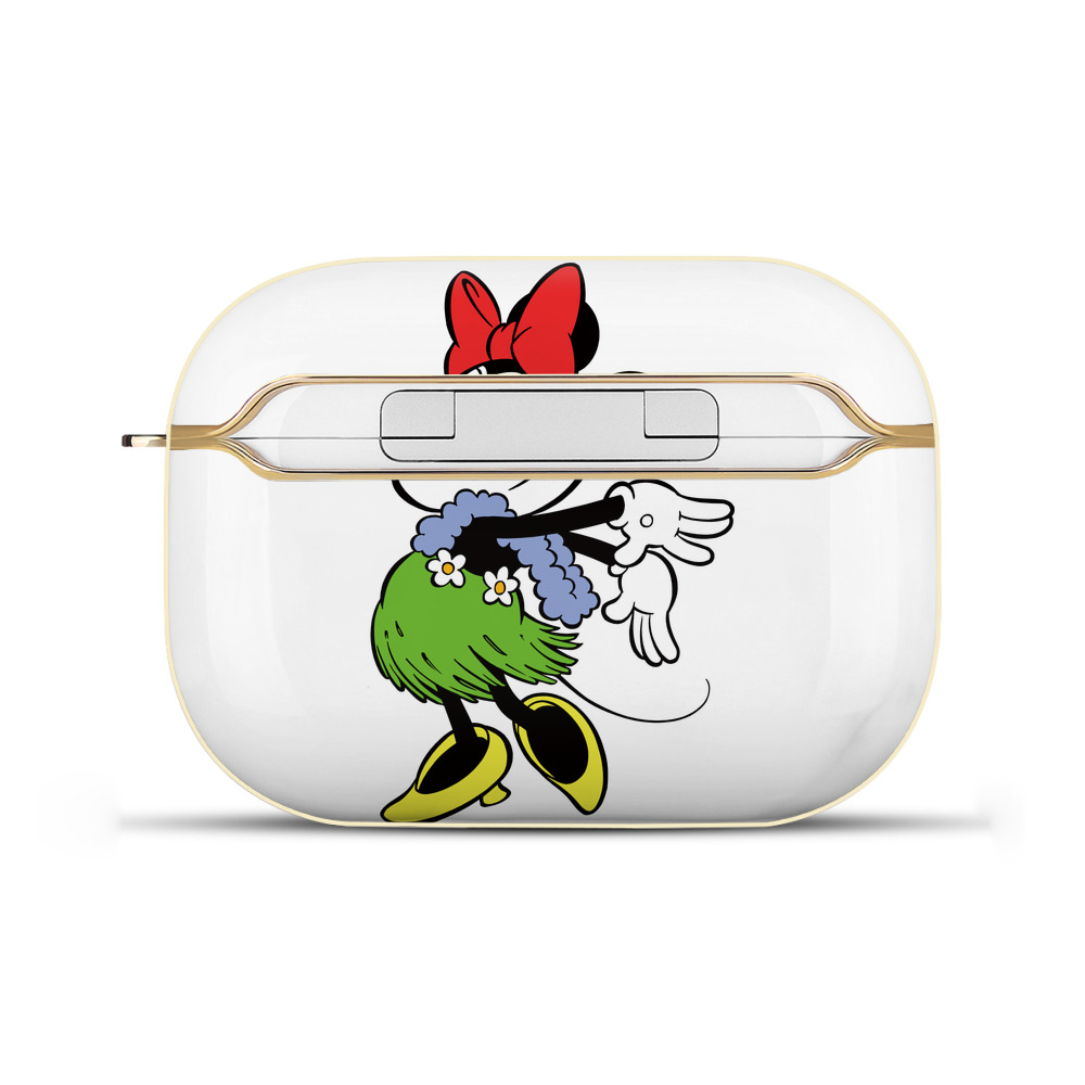 （画像用） ミッキーマウス Mickey Mouse 【AirPods Pro用】ハードシェル保護ケース｜耐衝撃・防指紋・カラビナ付き商品仕様