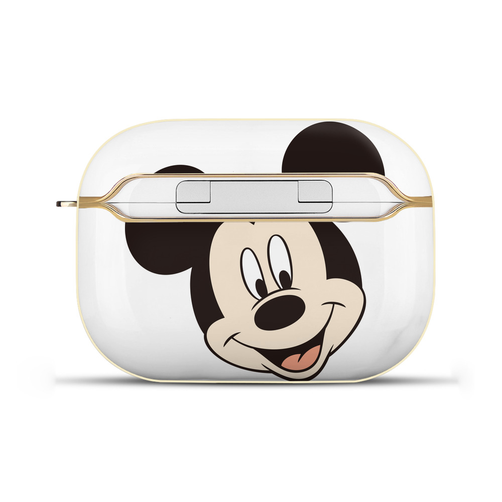 （画像用） ミッキーマウス Mickey Mouse 【AirPods Pro用】ハードシェル保護ケース｜耐衝撃・防指紋・カラビナ付き商品仕様