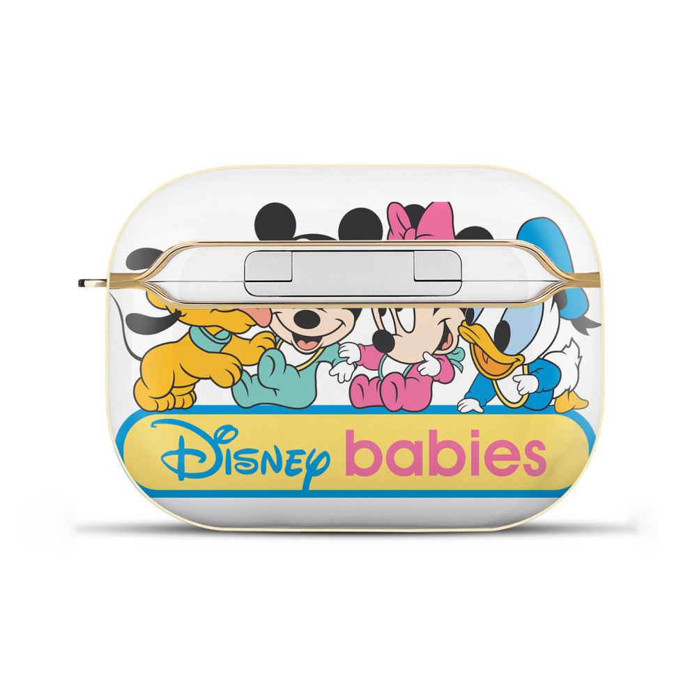 （画像用） ミッキーマウス Mickey Mouse 【AirPods Pro用】ハードシェル保護ケース｜耐衝撃・防指紋・カラビナ付き商品仕様