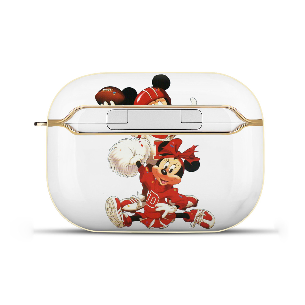 （画像用） ミッキーマウス Mickey Mouse 【AirPods Pro用】ハードシェル保護ケース｜耐衝撃・防指紋・カラビナ付き商品仕様