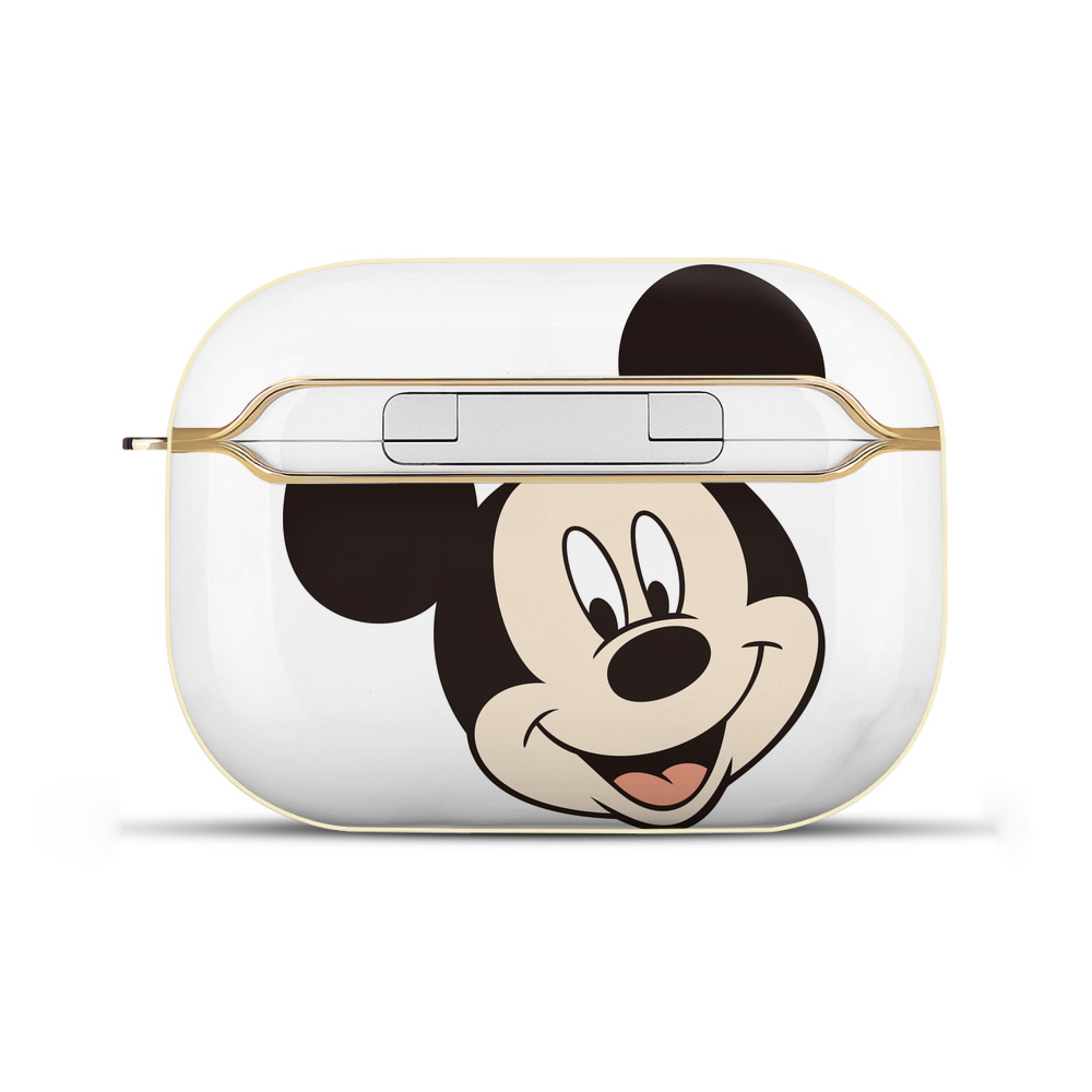 （画像用） ミッキーマウス Mickey Mouse 【AirPods Pro用】ハードシェル保護ケース｜耐衝撃・防指紋・カラビナ付き商品仕様