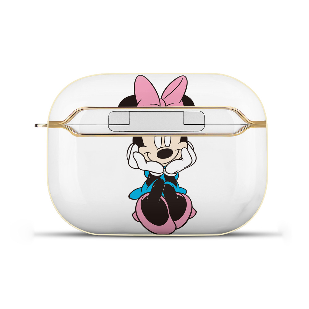 （画像用） ミッキーマウス Mickey Mouse 【AirPods Pro用】ハードシェル保護ケース｜耐衝撃・防指紋・カラビナ付き商品仕様