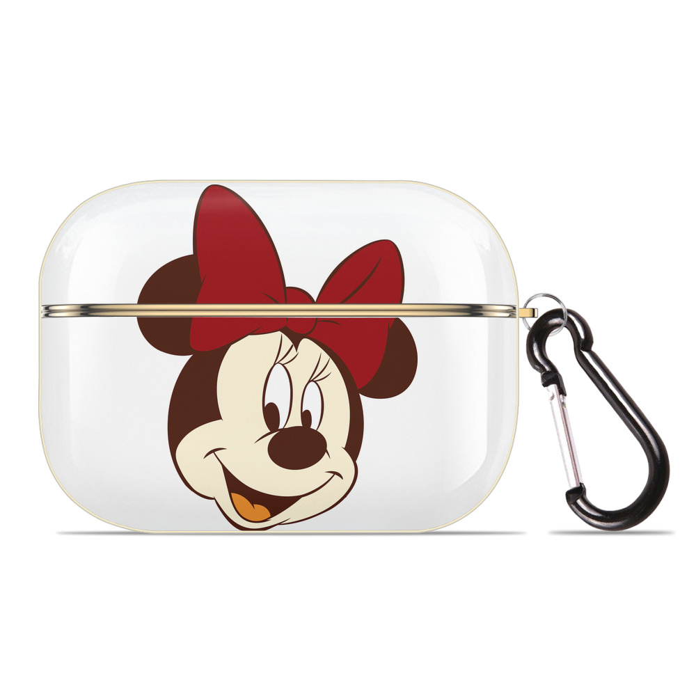 （画像用） ミッキーマウス Mickey Mouse 【AirPods Pro用】ハードシェル保護ケース｜耐衝撃・防指紋・カラビナ付き商品仕様
