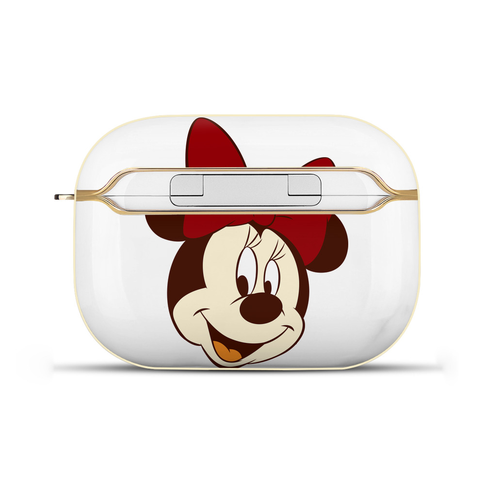 （画像用） ミッキーマウス Mickey Mouse 【AirPods Pro用】ハードシェル保護ケース｜耐衝撃・防指紋・カラビナ付き商品仕様