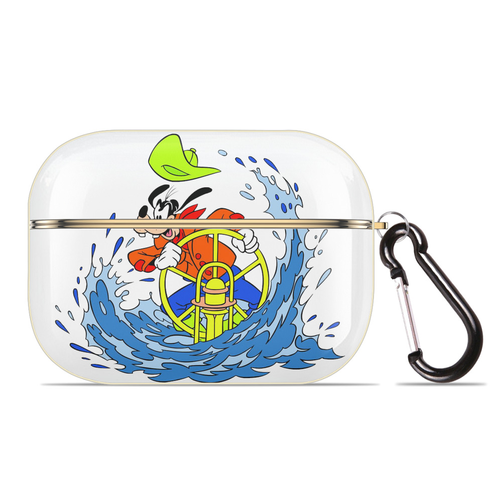 （画像用） ミッキーマウス Mickey Mouse 【AirPods Pro用】ハードシェル保護ケース｜耐衝撃・防指紋・カラビナ付き商品仕様