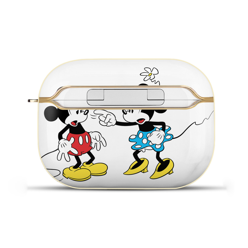 （画像用） ミッキーマウス Mickey Mouse 【AirPods Pro用】ハードシェル保護ケース｜耐衝撃・防指紋・カラビナ付き商品仕様