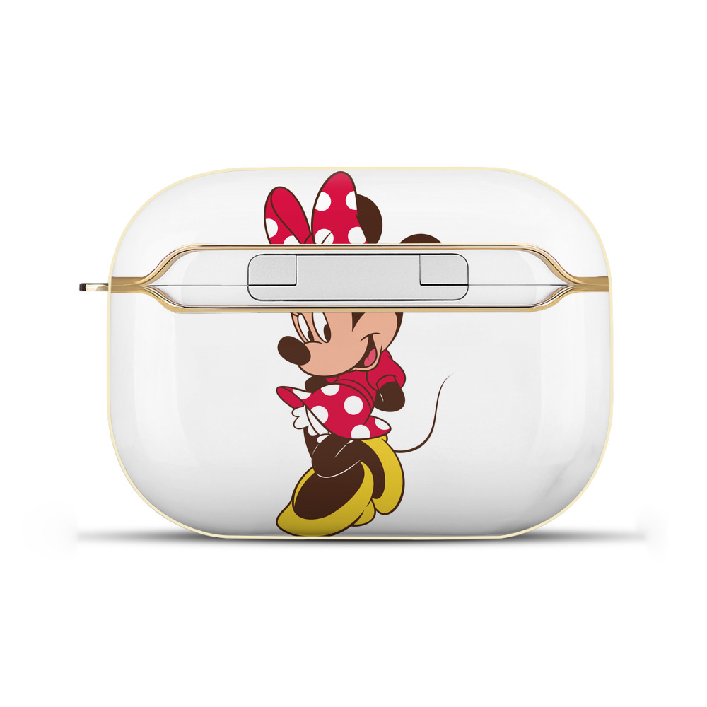 （画像用） ミッキーマウス Mickey Mouse 【AirPods Pro用】ハードシェル保護ケース｜耐衝撃・防指紋・カラビナ付き商品仕様