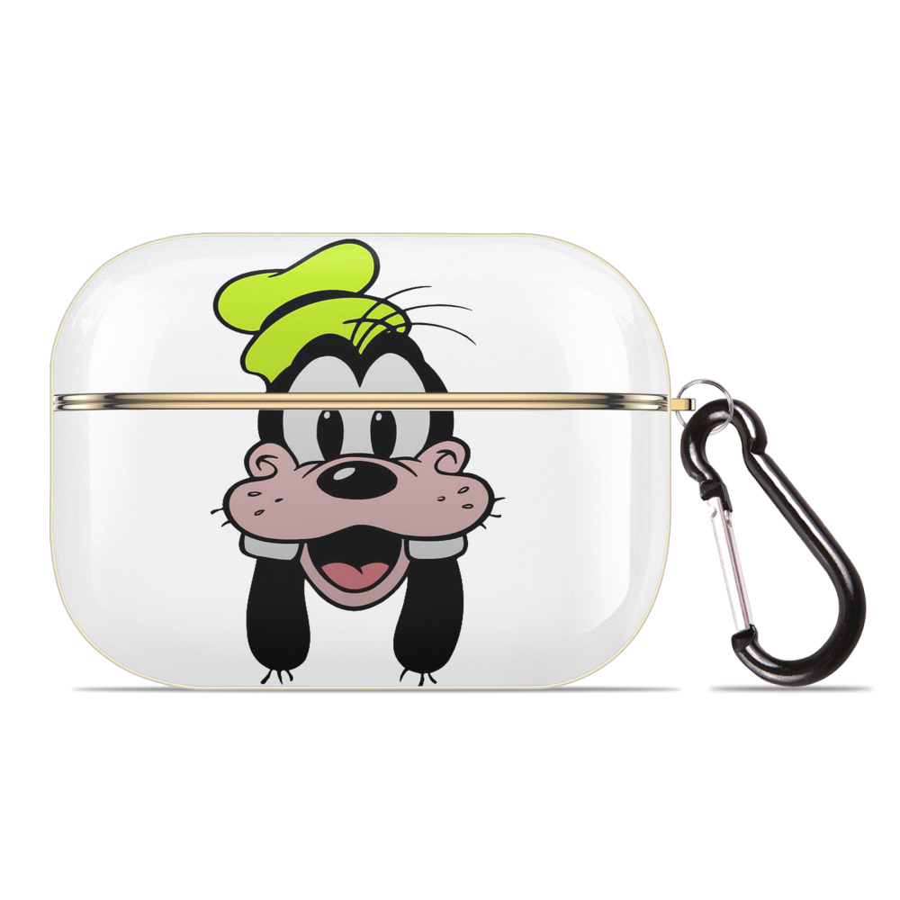 （画像用） ミッキーマウス Mickey Mouse 【AirPods Pro用】ハードシェル保護ケース｜耐衝撃・防指紋・カラビナ付き商品仕様