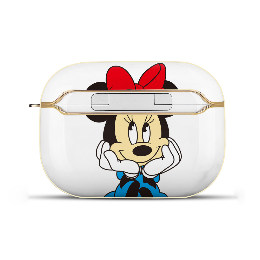 （画像用） ミッキーマウス Mickey Mouse 【AirPods Pro用】ハードシェル保護ケース｜耐衝撃・防指紋・カラビナ付き商品仕様