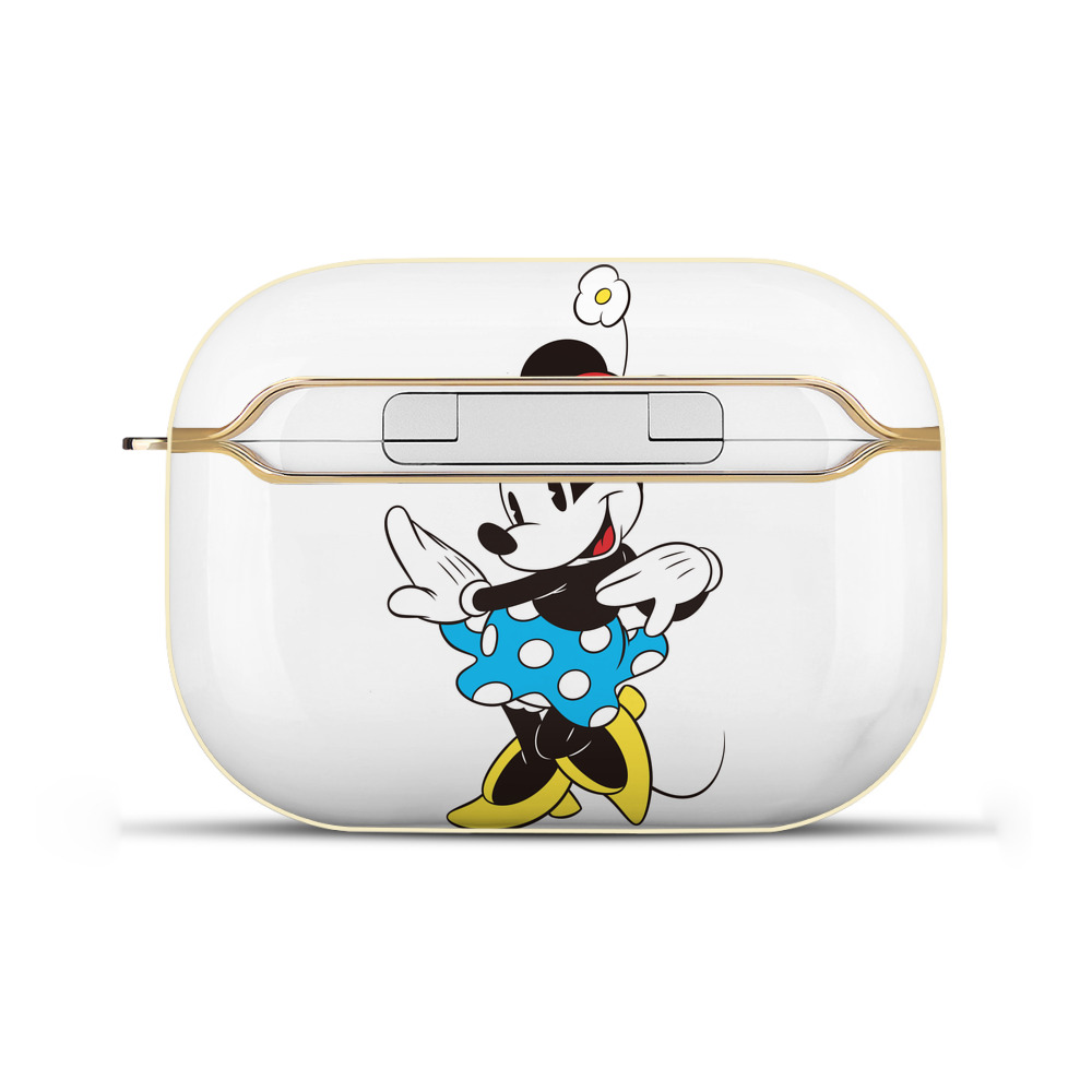 （画像用） ミッキーマウス Mickey Mouse 【AirPods Pro用】ハードシェル保護ケース｜耐衝撃・防指紋・カラビナ付き商品仕様