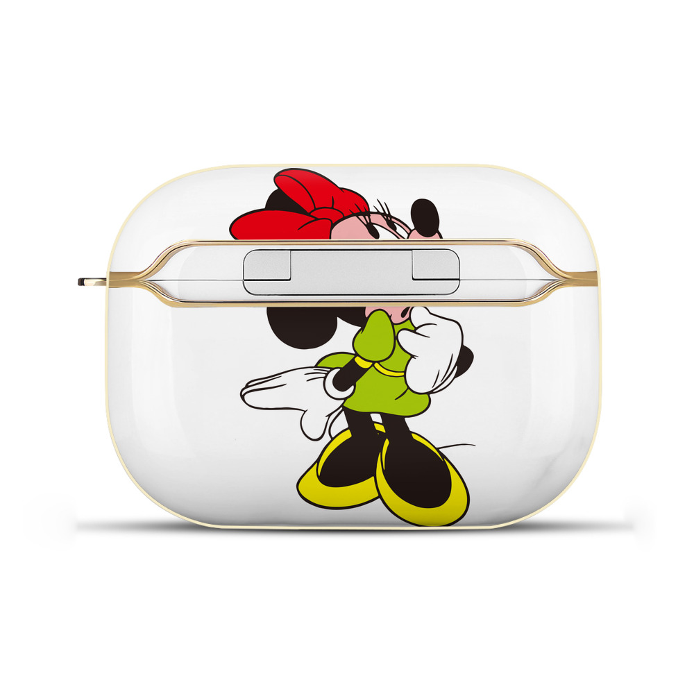 （画像用） ミッキーマウス Mickey Mouse 【AirPods Pro用】ハードシェル保護ケース｜耐衝撃・防指紋・カラビナ付き商品仕様
