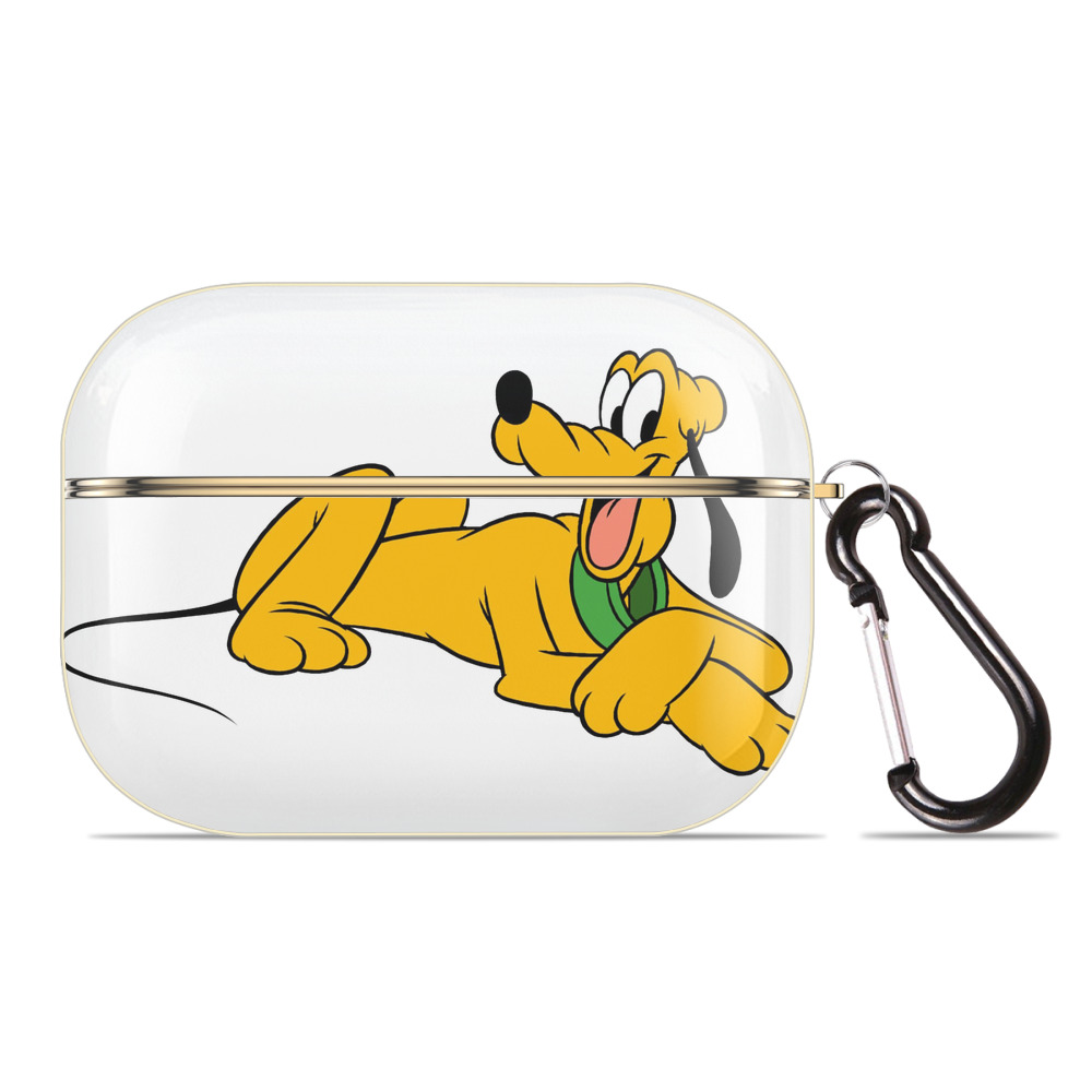 （画像用） ミッキーマウス Mickey Mouse 【AirPods Pro用】ハードシェル保護ケース｜耐衝撃・防指紋・カラビナ付き商品仕様