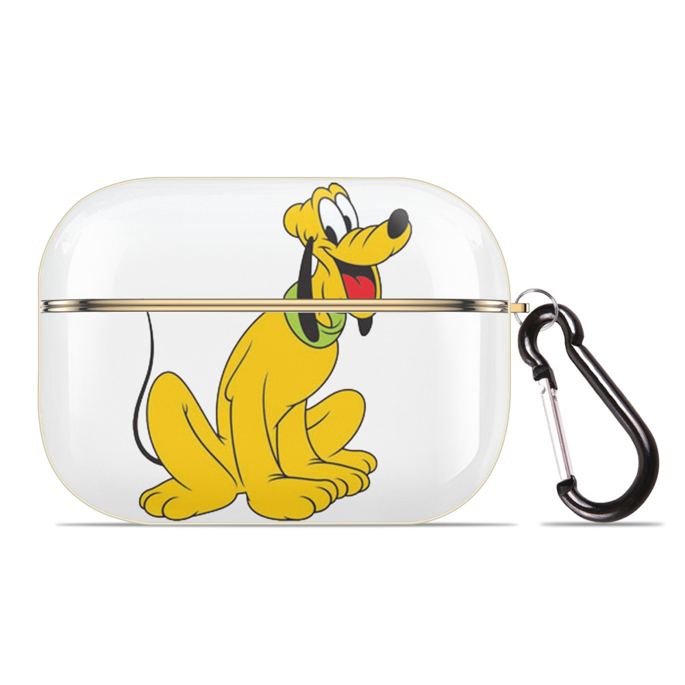（画像用） ミッキーマウス Mickey Mouse 【AirPods Pro用】ハードシェル保護ケース｜耐衝撃・防指紋・カラビナ付き商品仕様