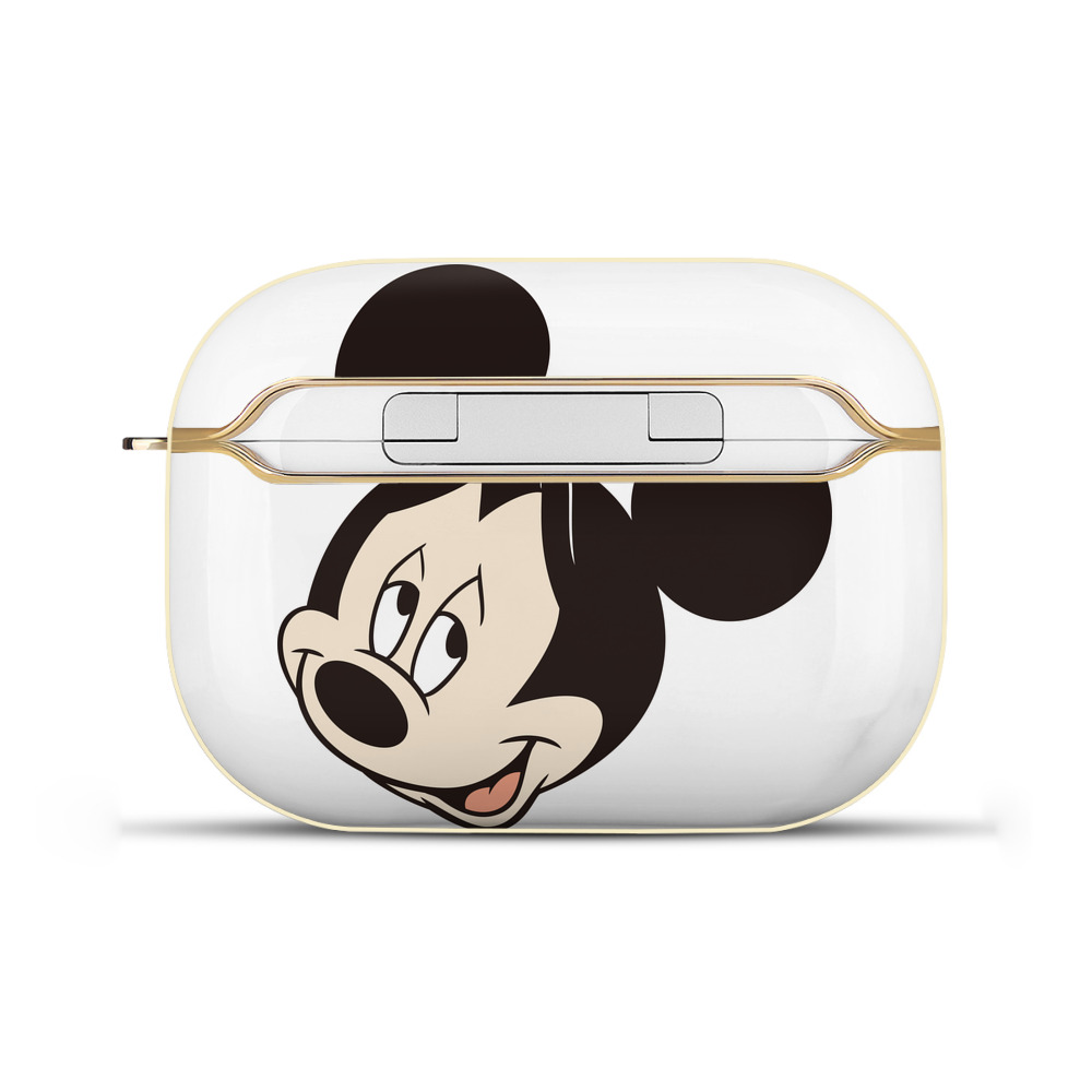 （画像用） ミッキーマウス Mickey Mouse 【AirPods Pro用】ハードシェル保護ケース｜耐衝撃・防指紋・カラビナ付き商品仕様