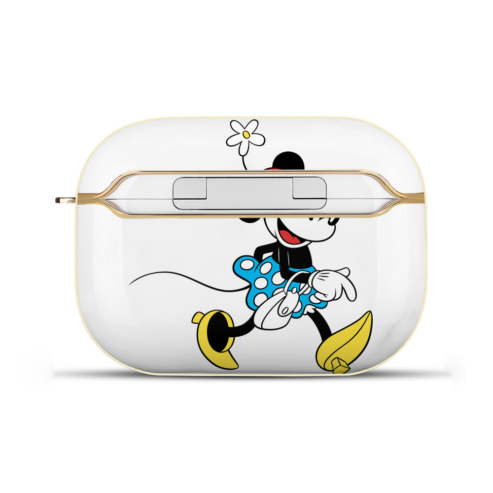 （画像用） ミッキーマウス Mickey Mouse 【AirPods Pro用】ハードシェル保護ケース｜耐衝撃・防指紋・カラビナ付き商品仕様