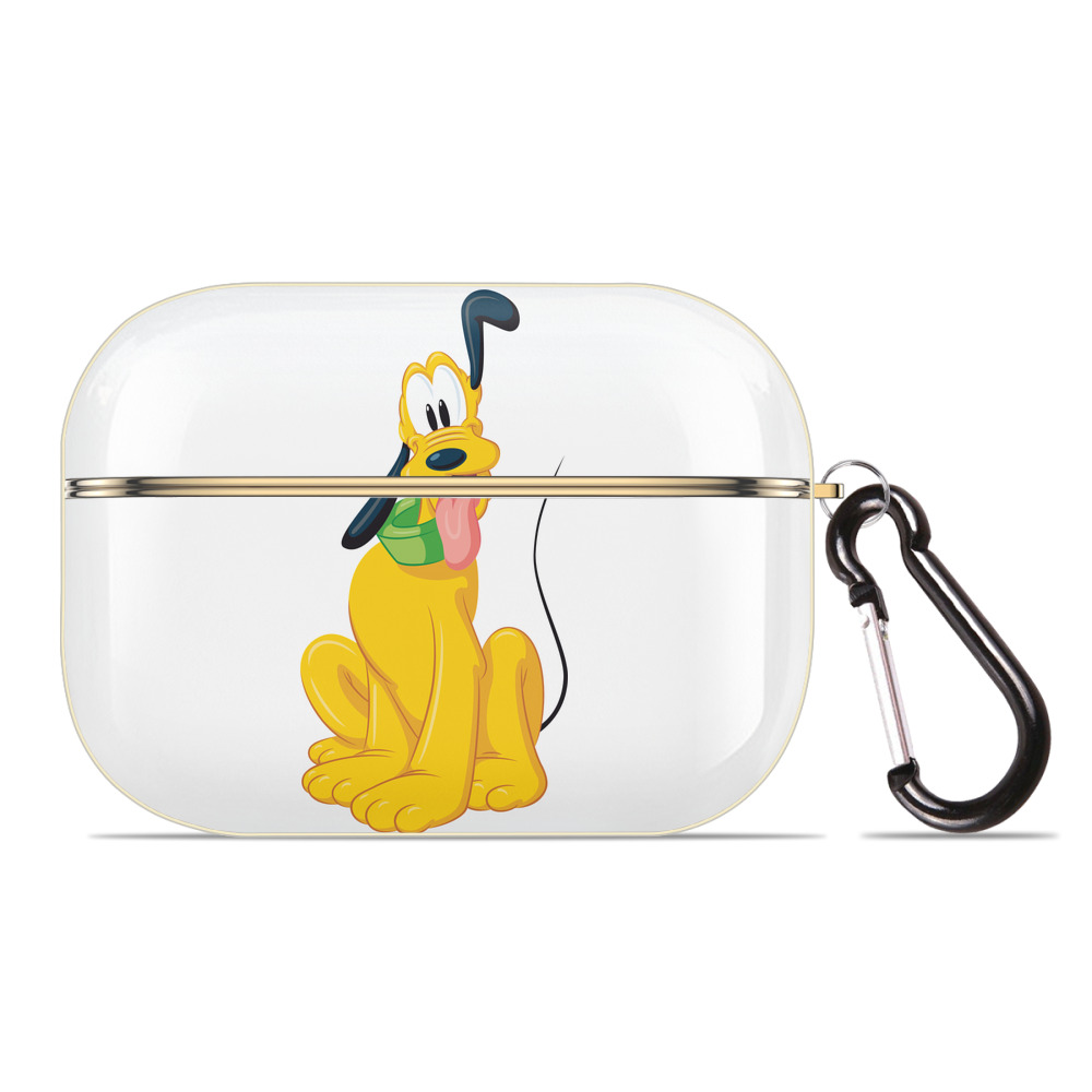 （画像用） ミッキーマウス Mickey Mouse 【AirPods Pro用】ハードシェル保護ケース｜耐衝撃・防指紋・カラビナ付き商品仕様