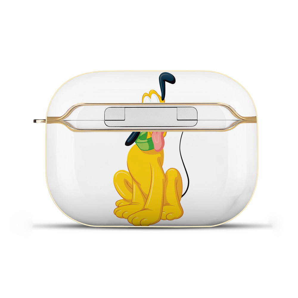 （画像用） ミッキーマウス Mickey Mouse 【AirPods Pro用】ハードシェル保護ケース｜耐衝撃・防指紋・カラビナ付き商品仕様