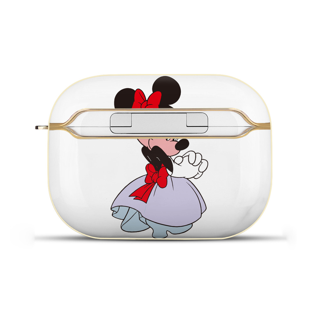 （画像用） ミッキーマウス Mickey Mouse 【AirPods Pro用】ハードシェル保護ケース｜耐衝撃・防指紋・カラビナ付き商品仕様