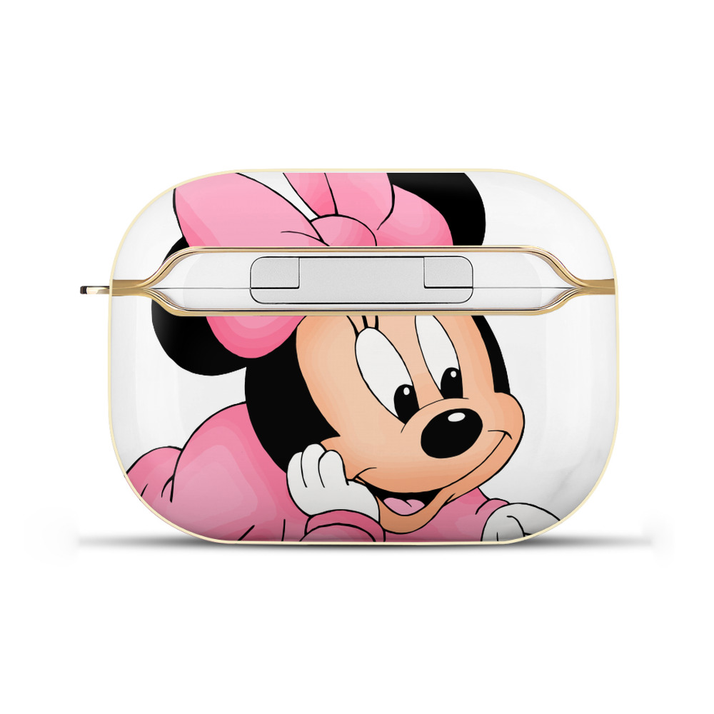 （画像用） ミッキーマウス Mickey Mouse 【AirPods Pro用】ハードシェル保護ケース｜耐衝撃・防指紋・カラビナ付き商品仕様