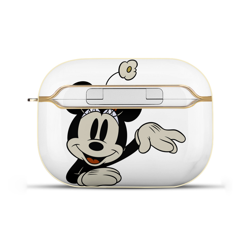 （画像用） ミッキーマウス Mickey Mouse 【AirPods Pro用】ハードシェル保護ケース｜耐衝撃・防指紋・カラビナ付き商品仕様