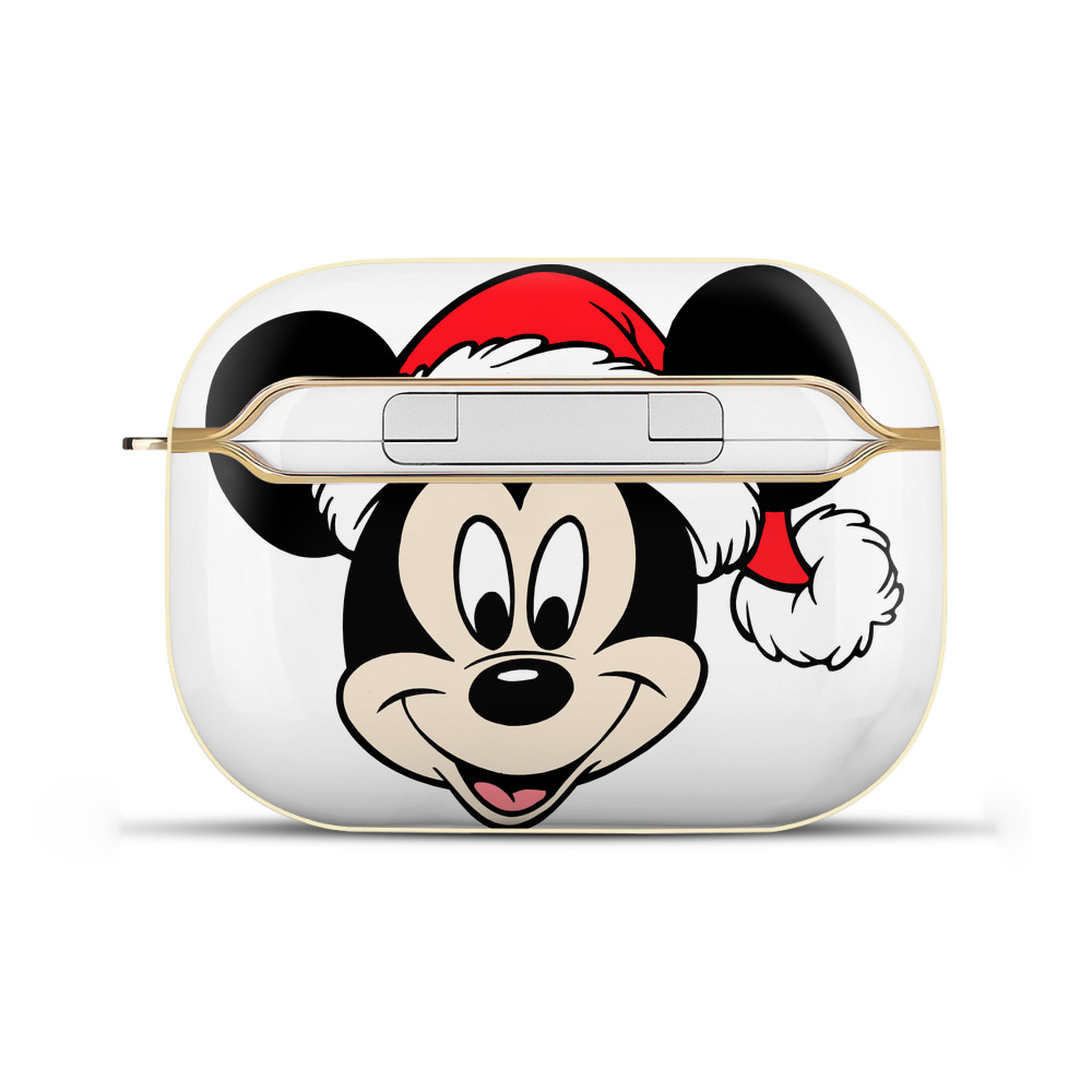 （画像用） ミッキーマウス Mickey Mouse 【AirPods Pro用】ハードシェル保護ケース｜耐衝撃・防指紋・カラビナ付き商品仕様