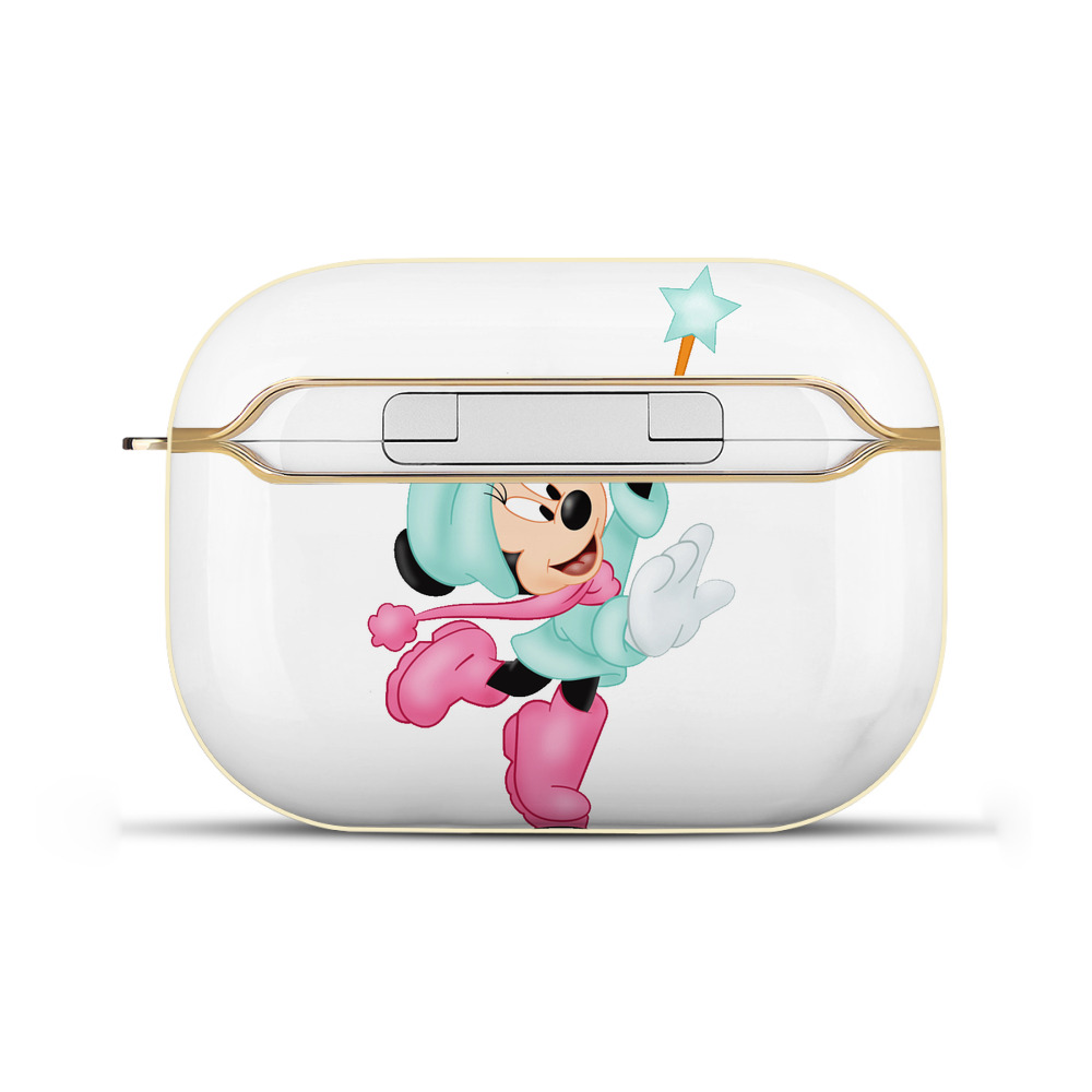 （画像用） ミッキーマウス Mickey Mouse 【AirPods Pro用】ハードシェル保護ケース｜耐衝撃・防指紋・カラビナ付き商品仕様