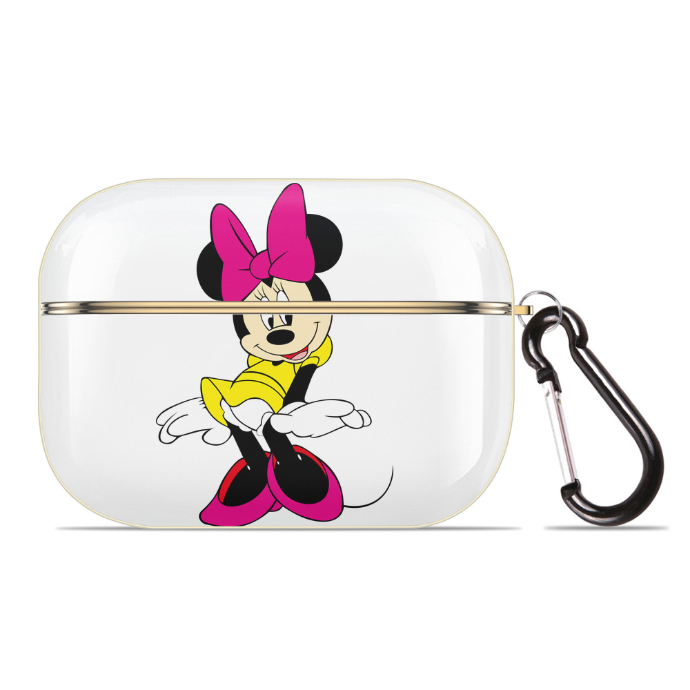 （画像用） ミッキーマウス Mickey Mouse 【AirPods Pro用】ハードシェル保護ケース｜耐衝撃・防指紋・カラビナ付き商品仕様