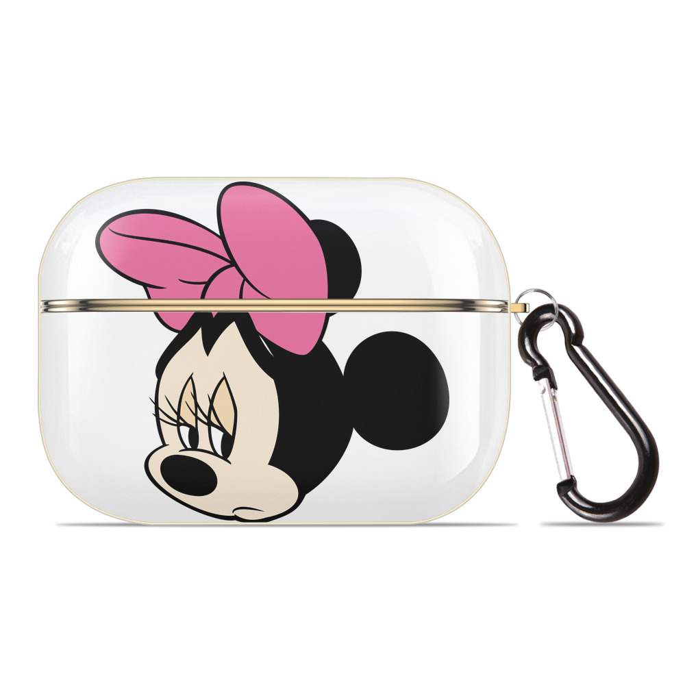 （画像用） ミッキーマウス Mickey Mouse 【AirPods Pro用】ハードシェル保護ケース｜耐衝撃・防指紋・カラビナ付き商品仕様