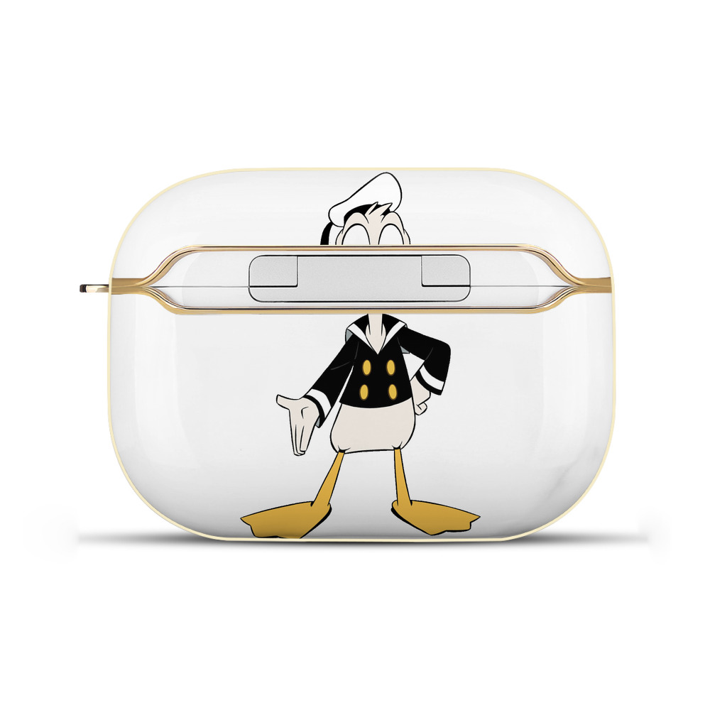 （画像用） ミッキーマウス Mickey Mouse 【AirPods Pro用】ハードシェル保護ケース｜耐衝撃・防指紋・カラビナ付き商品仕様
