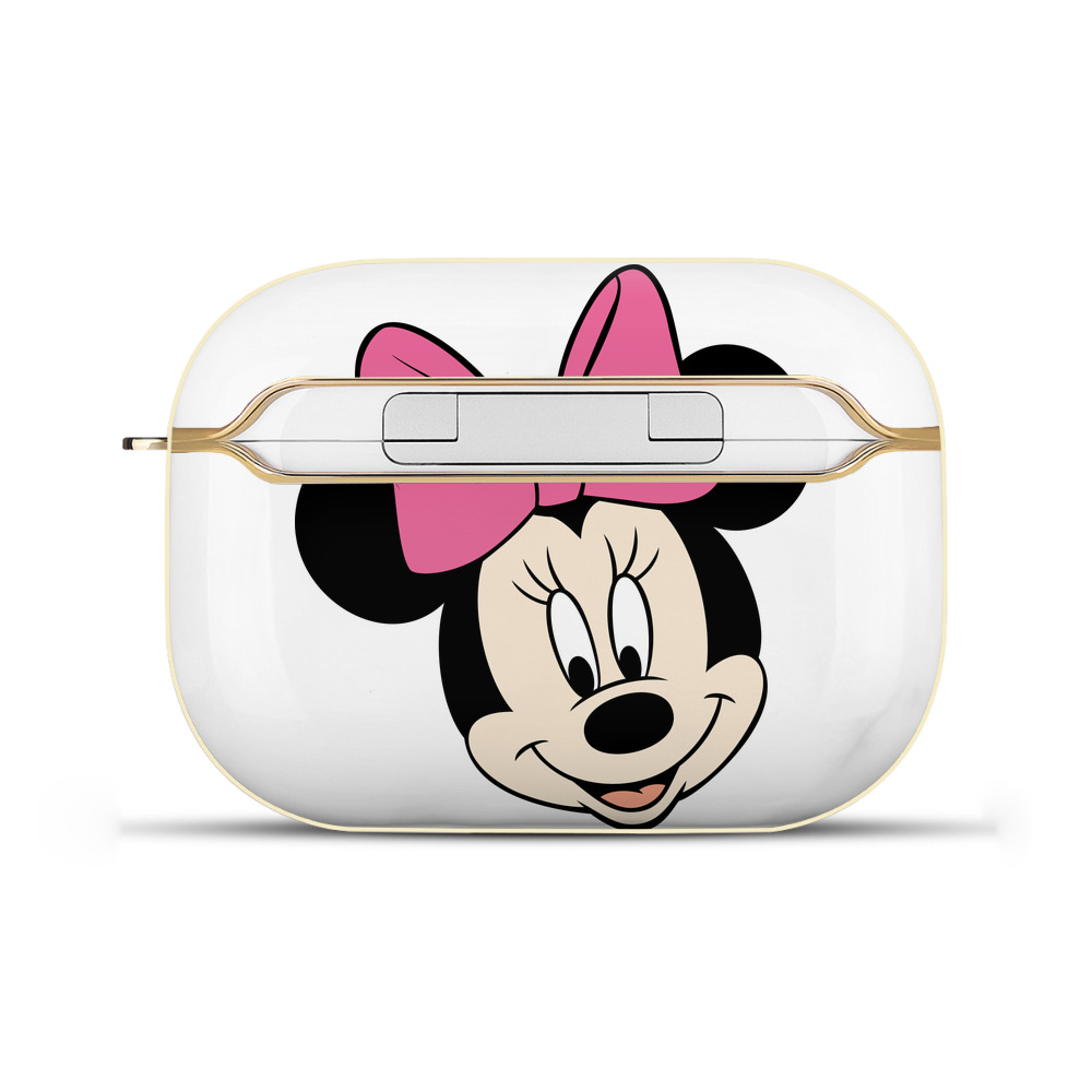 （画像用） ミッキーマウス Mickey Mouse 【AirPods Pro用】ハードシェル保護ケース｜耐衝撃・防指紋・カラビナ付き商品仕様