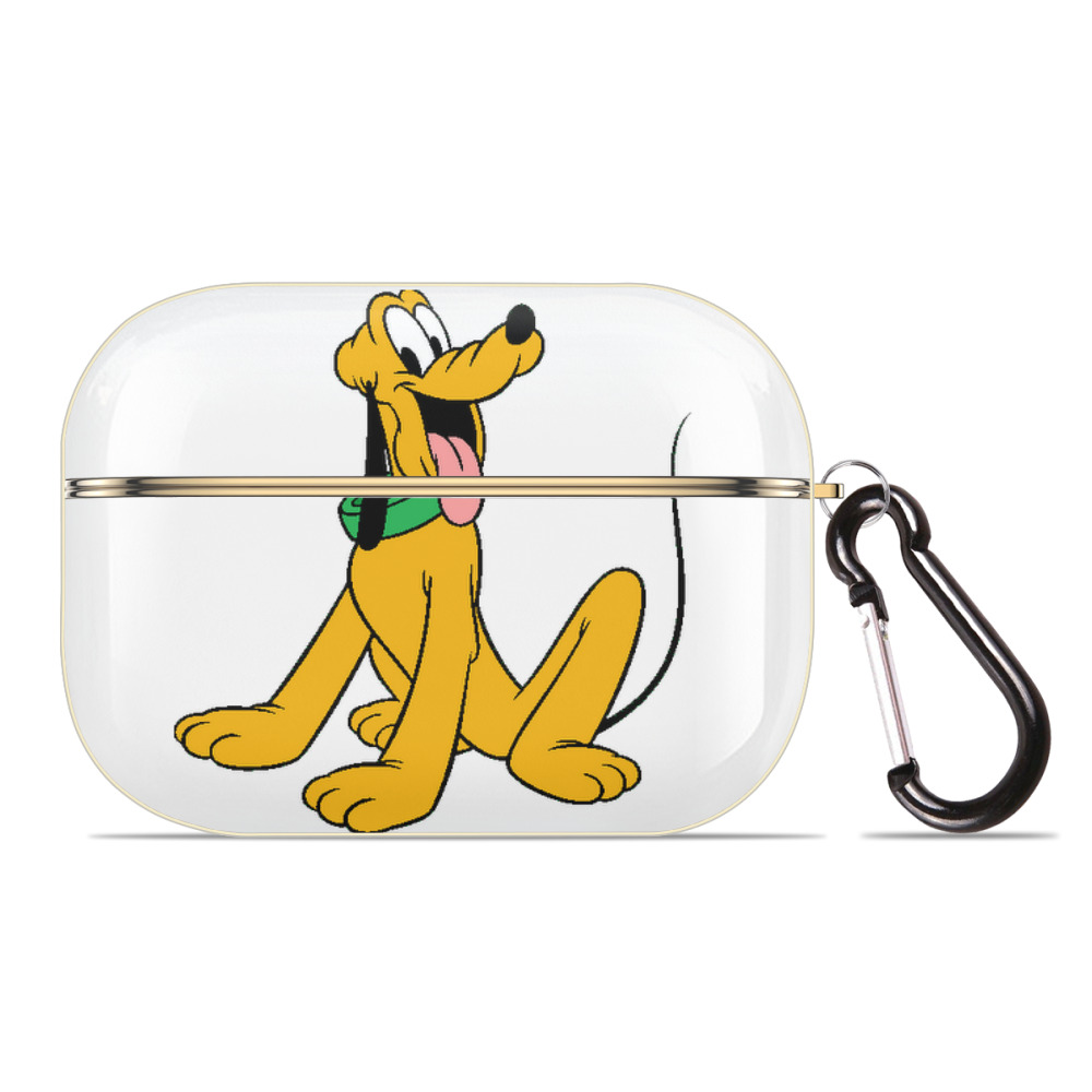 （画像用） ミッキーマウス Mickey Mouse 【AirPods Pro用】ハードシェル保護ケース｜耐衝撃・防指紋・カラビナ付き商品仕様