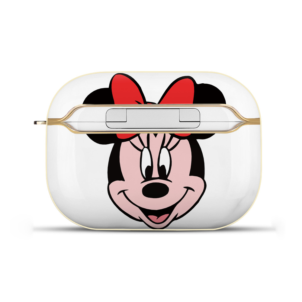 （画像用） ミッキーマウス Mickey Mouse 【AirPods Pro用】ハードシェル保護ケース｜耐衝撃・防指紋・カラビナ付き商品仕様