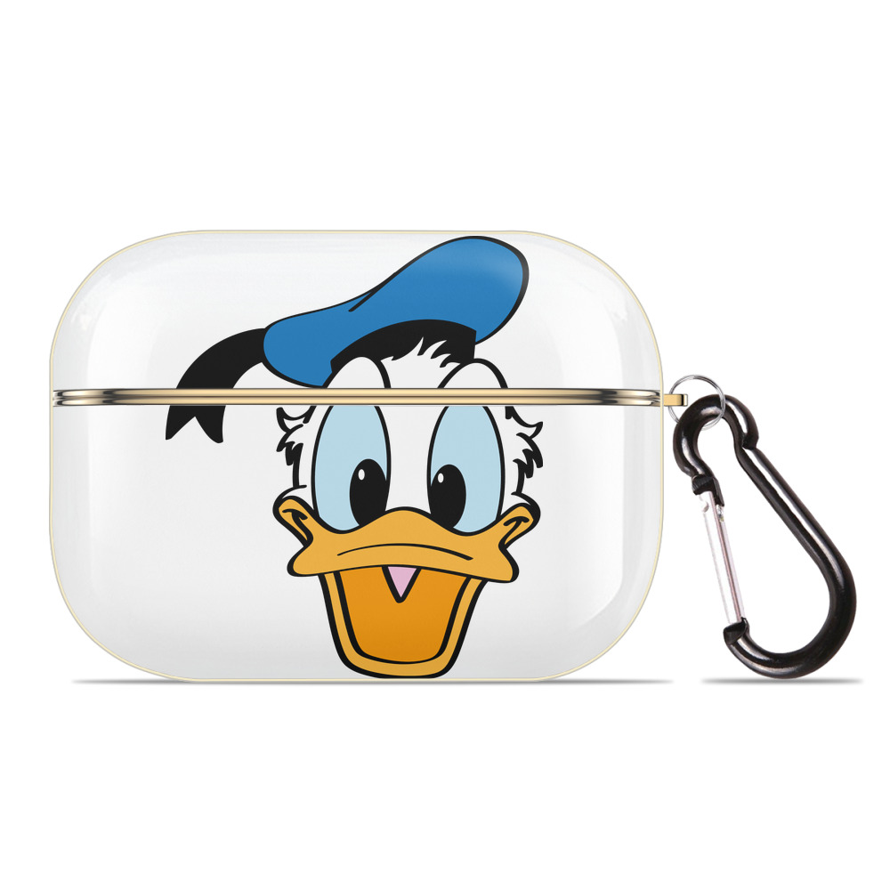 （画像用） ミッキーマウス Mickey Mouse 【AirPods Pro用】ハードシェル保護ケース｜耐衝撃・防指紋・カラビナ付き商品仕様